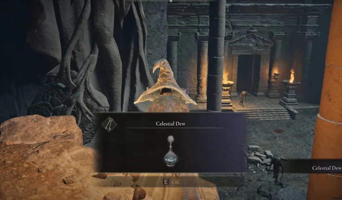 Finding and Getting Celestial Dew in Elden Ring