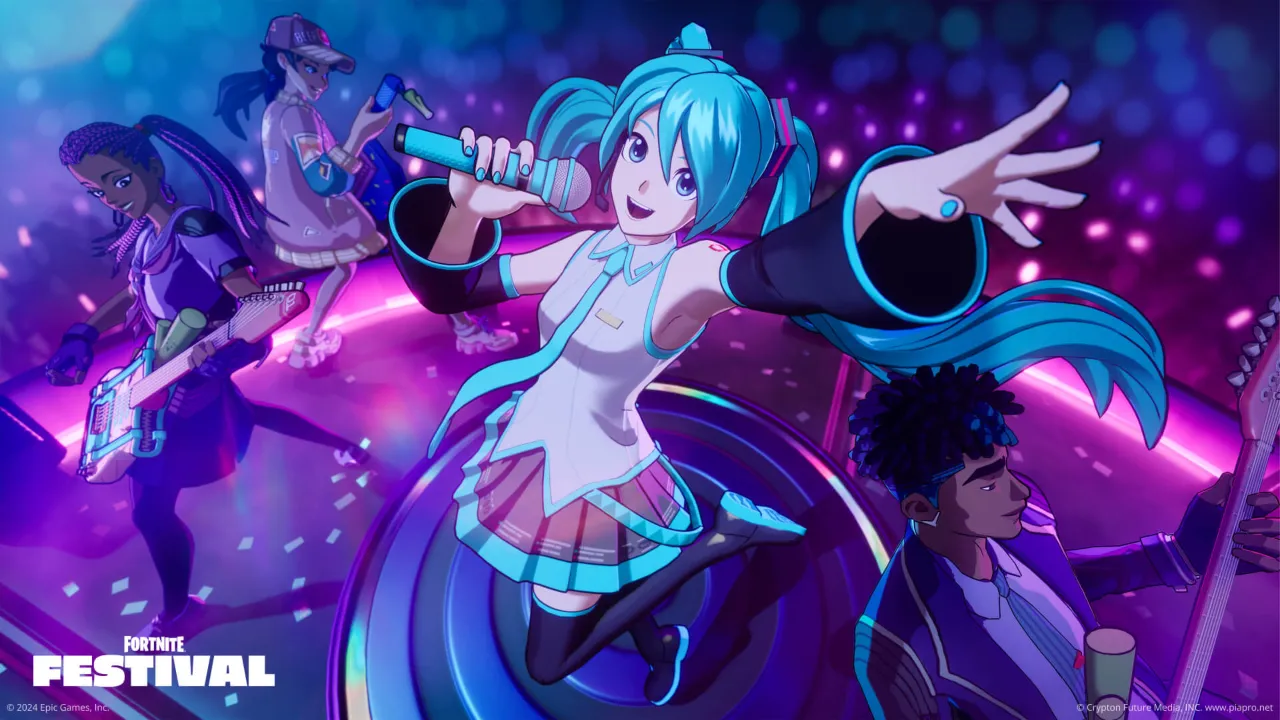 Fortnite Players React to Hatsune Miku’s ‘Off’ Face in Leaked Images