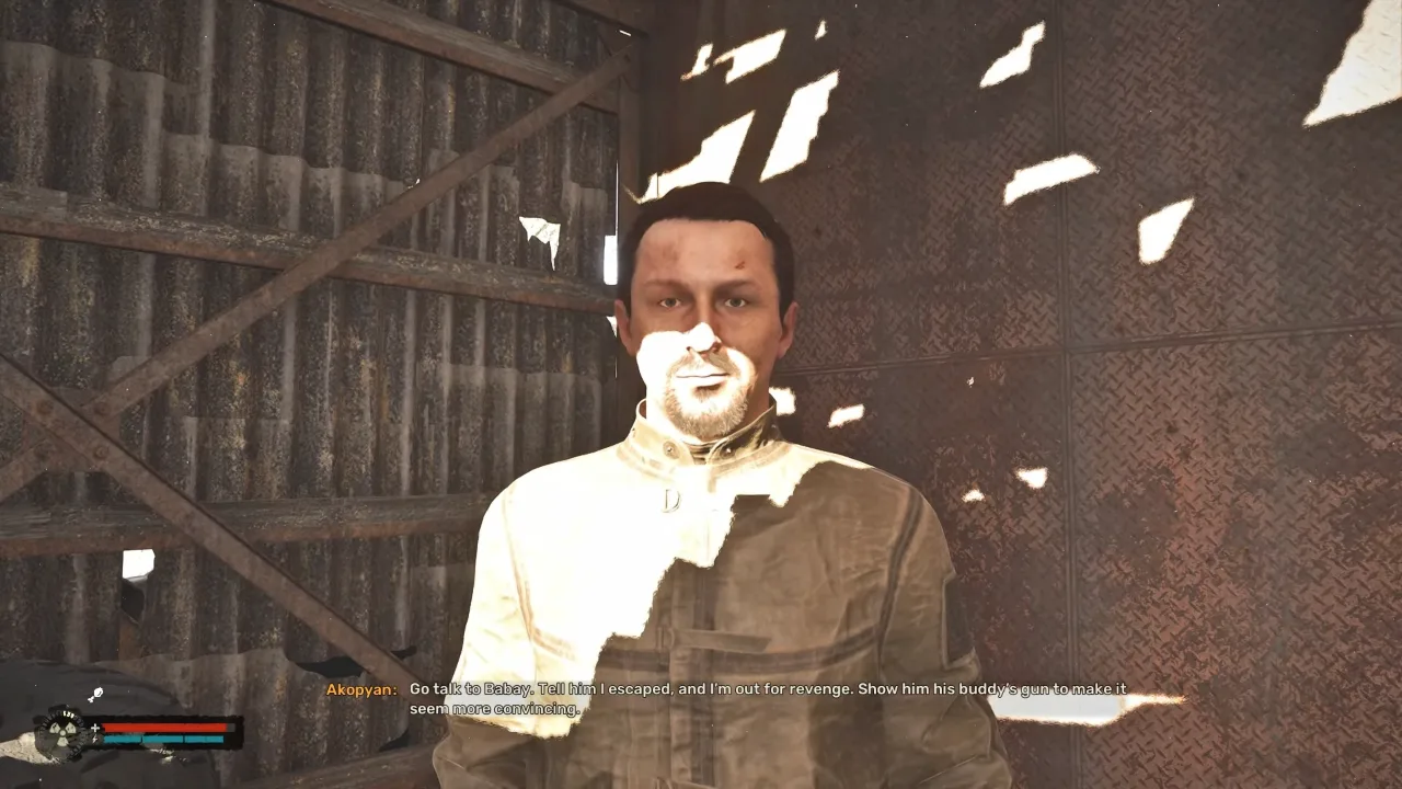 STALKER 2 Deceive the Deceiver - Talk to Akopyan