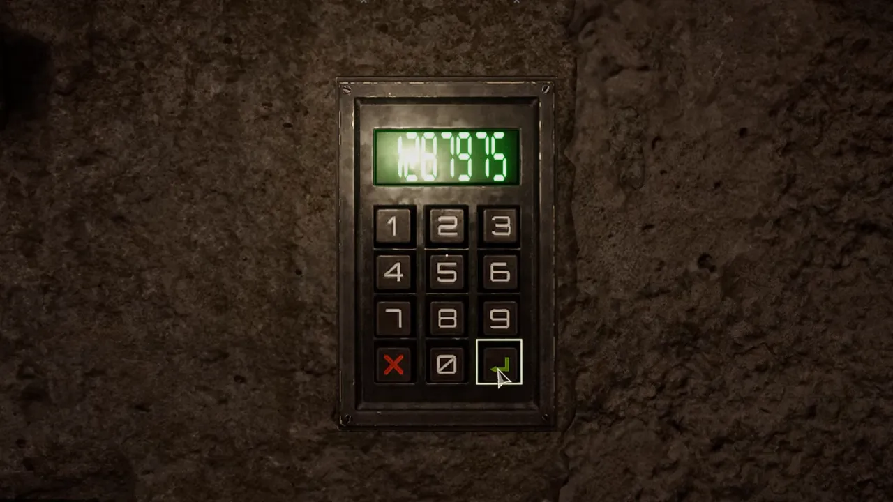 Scorcher Technical Tunnel Door Code