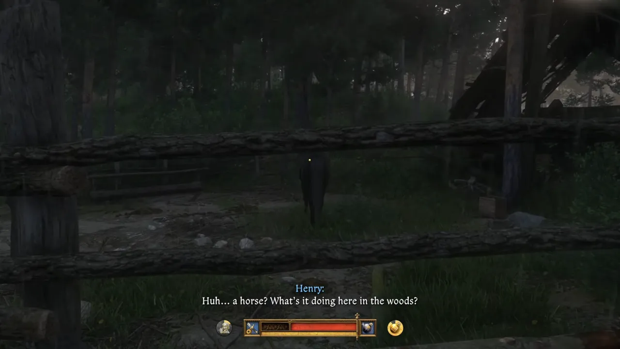 Find the Black Horse in Apollonia during Hermit quest