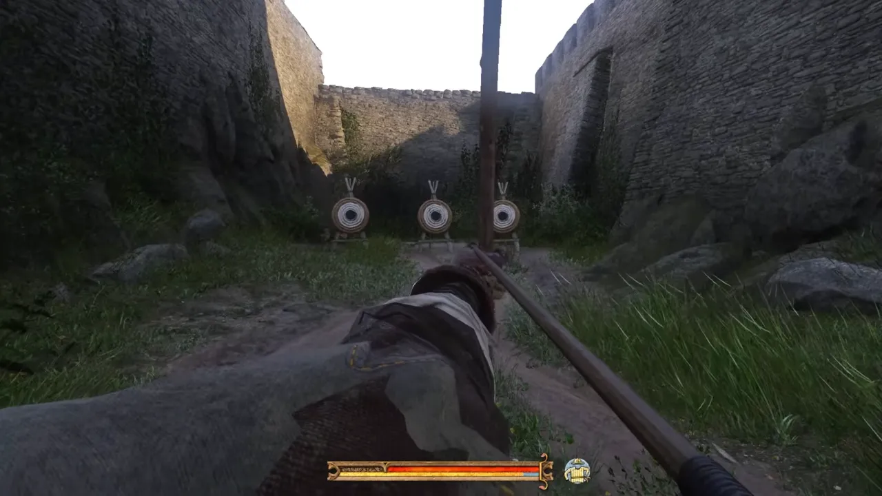 Practicing Archery in Kingdom Come Deliverance 2