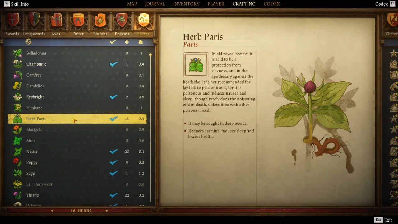 How to Buy Herb Paris in Kingdom Come Deliverance 2