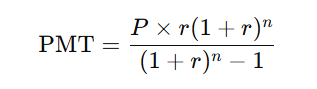 Interest-Only PMT Formula