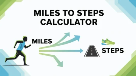 Miles to steps calculator