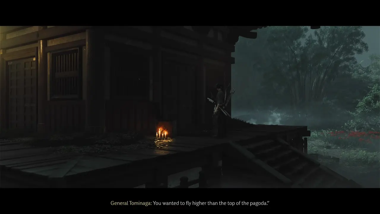 Ghost of Yotei Pagoda Key location