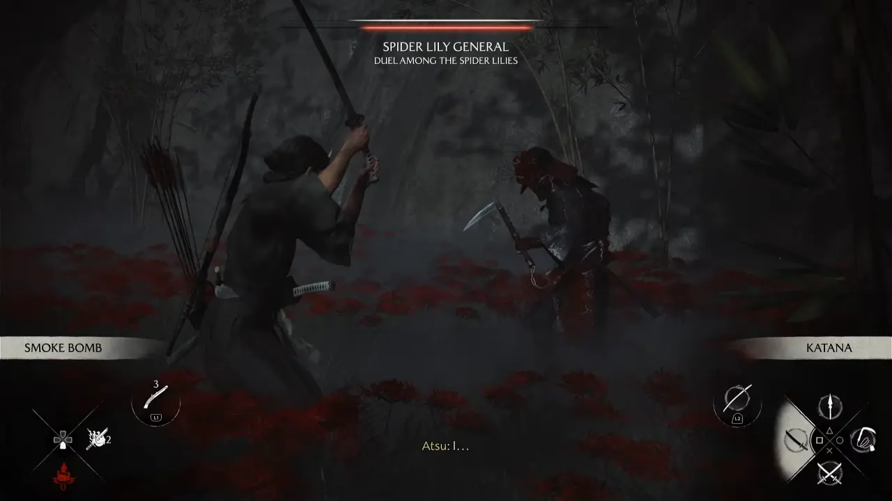Ghost of Yotei The Spider Lily General Fight