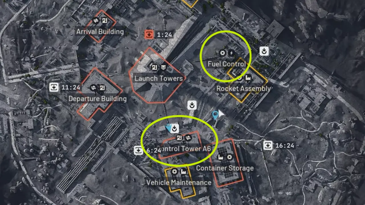 ARC Raiders Spaceport Power Cable Locations