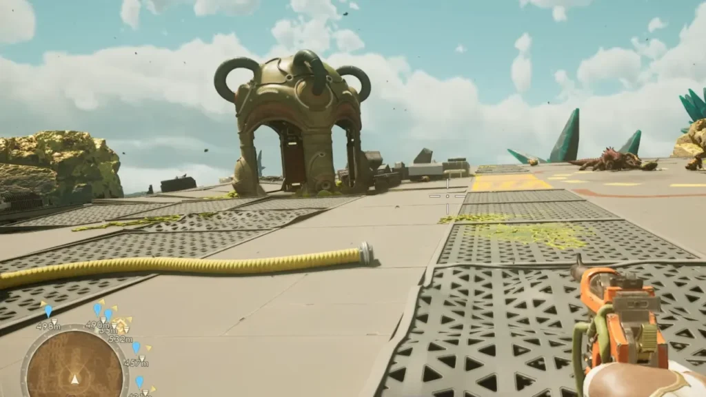 The Outer Worlds 2 Near Extraction Center compression coil