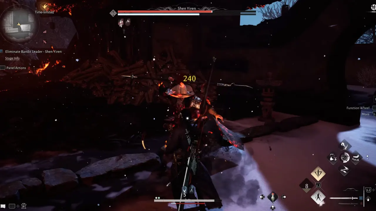 Where Winds Meet Shen Yiren Boss Fight