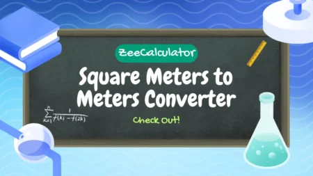 Square Meters to Meters Converter Square Meters to Meters Converter image