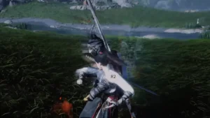 Young Hero using Touch of Death Mystic Skill to kill an enemy.